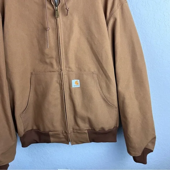 Carhartt Washed Duck Insulated Active Jacket Coat - Picture 5 of 15